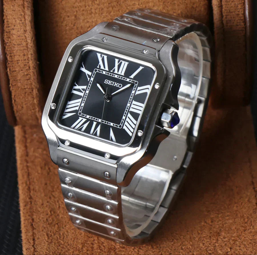 SEIKO MOD SANTOS | NOIR