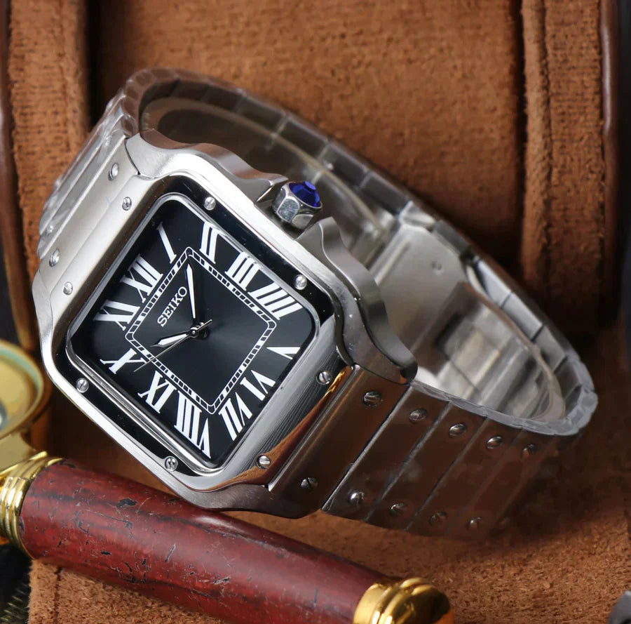 SEIKO MOD SANTOS | NOIR