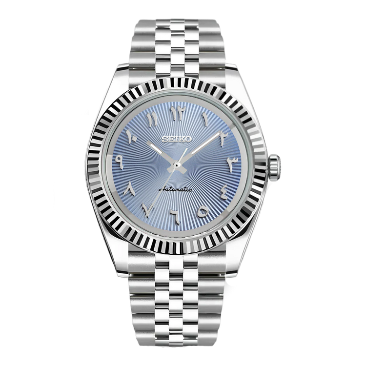 SEIKO MOD ARABIC DIAL | BLEU GLACÉ